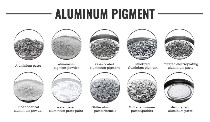 Silver Metallic Coating Aluminium Silver Powder Aluminium Paste