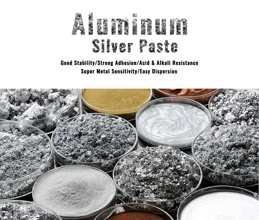 Silver Metallic Coating Aluminium Silver Powder Aluminium Paste